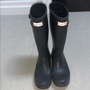 Hunter rain boots